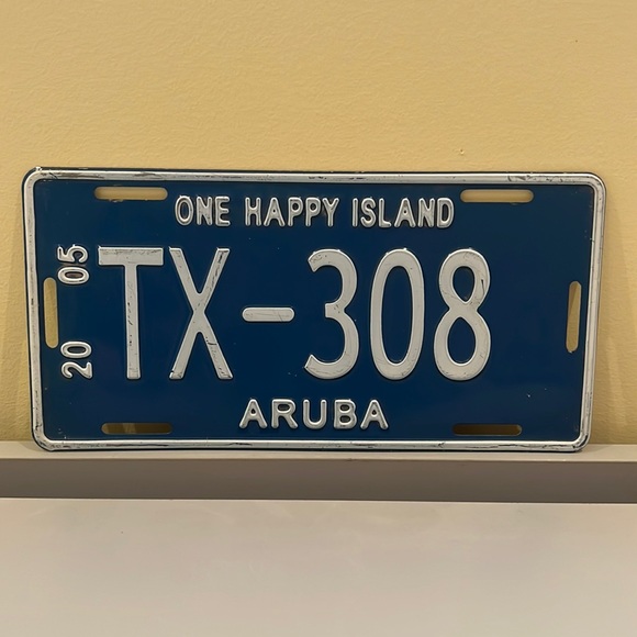 Other - aruba license plate